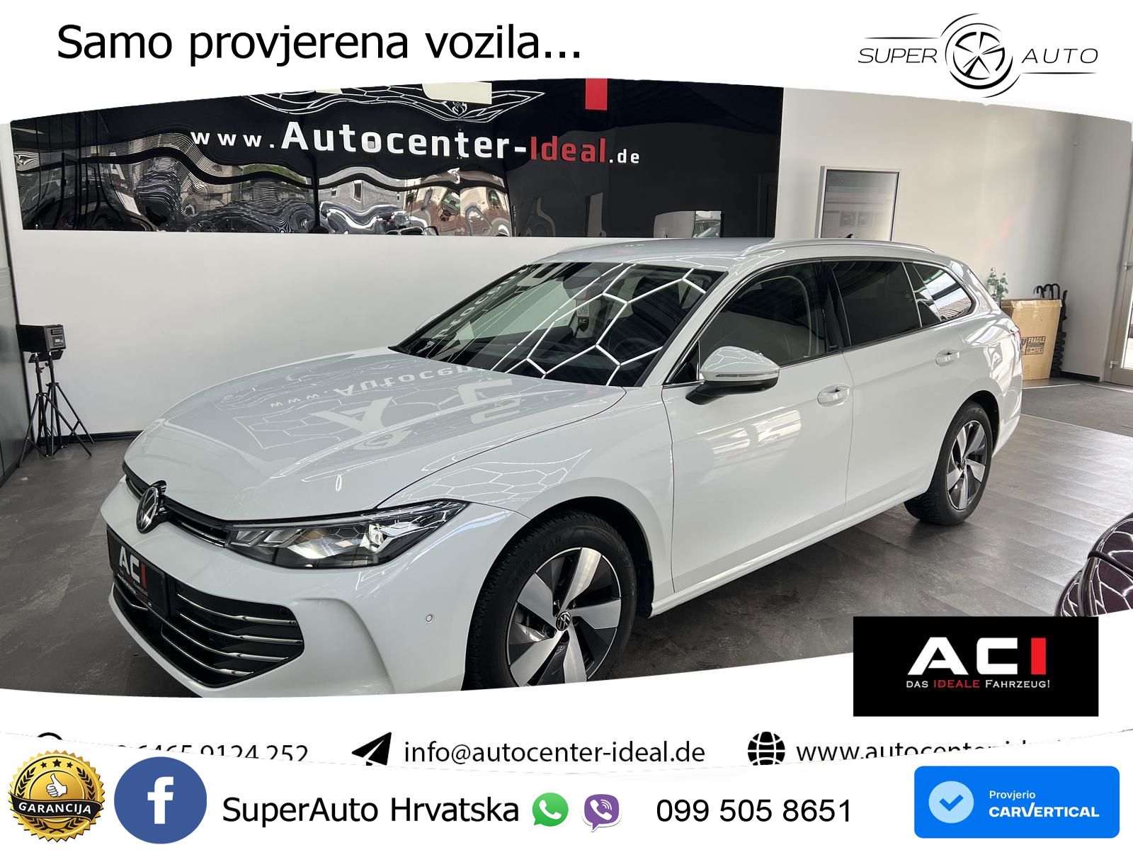 Volkswagen Passat Variant 1.5 eTSI (150 KS) DSG LED+GR SJED+ACC