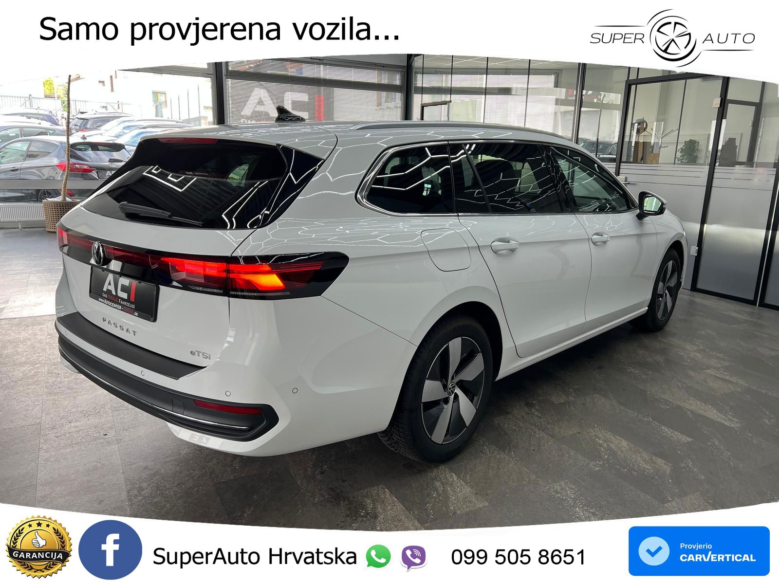 Volkswagen Passat Variant 1.5 eTSI (150 KS) DSG LED+GR SJED+ACC