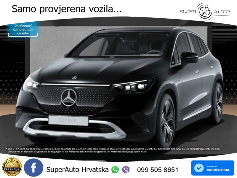 Mercedes EQE SUV 350+ 105 kWh (320 KS) ACC+GR SJED+360+PANO