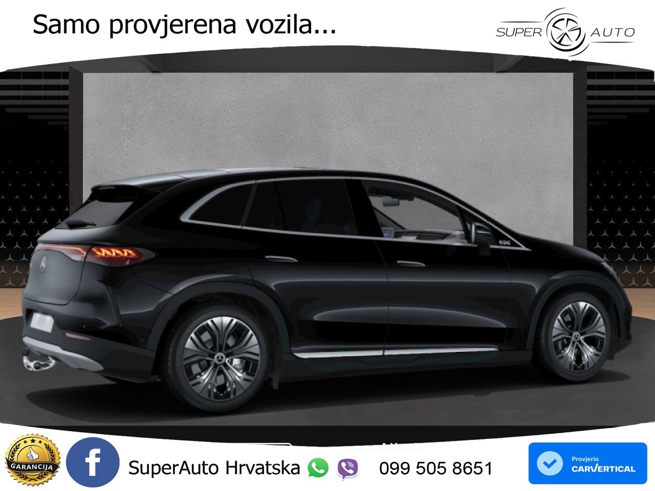 Mercedes EQE SUV 350+ 105 kWh (320 KS) ACC+GR SJED+360+PANO