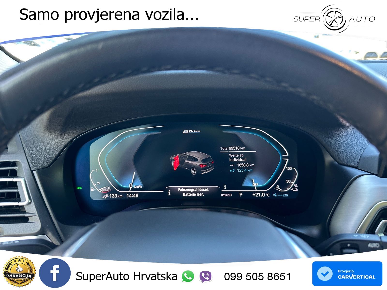 BMW X3 30e xDrive Steptronic