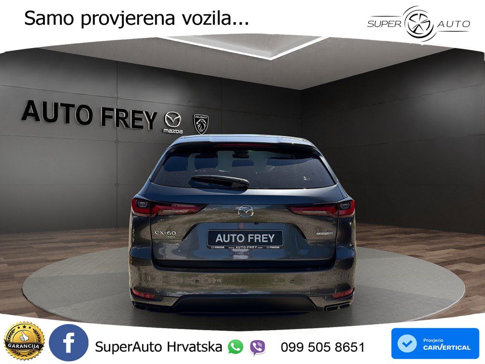 Mazda CX-60 2.5 e-Skyactiv (328 KS) AWD Automatic MATRIX+GR SJED+KAM