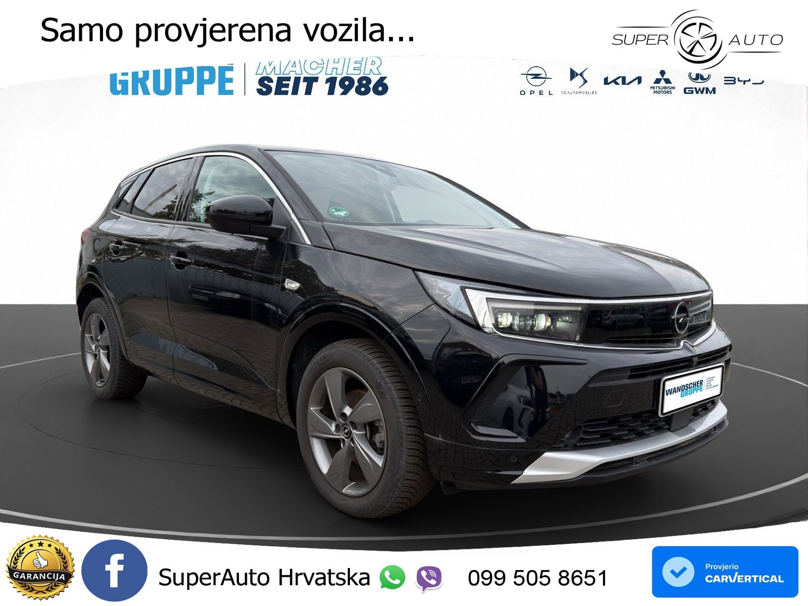 Opel Grandland 1.2i Turbo (130 KS) Automatic Elegance
