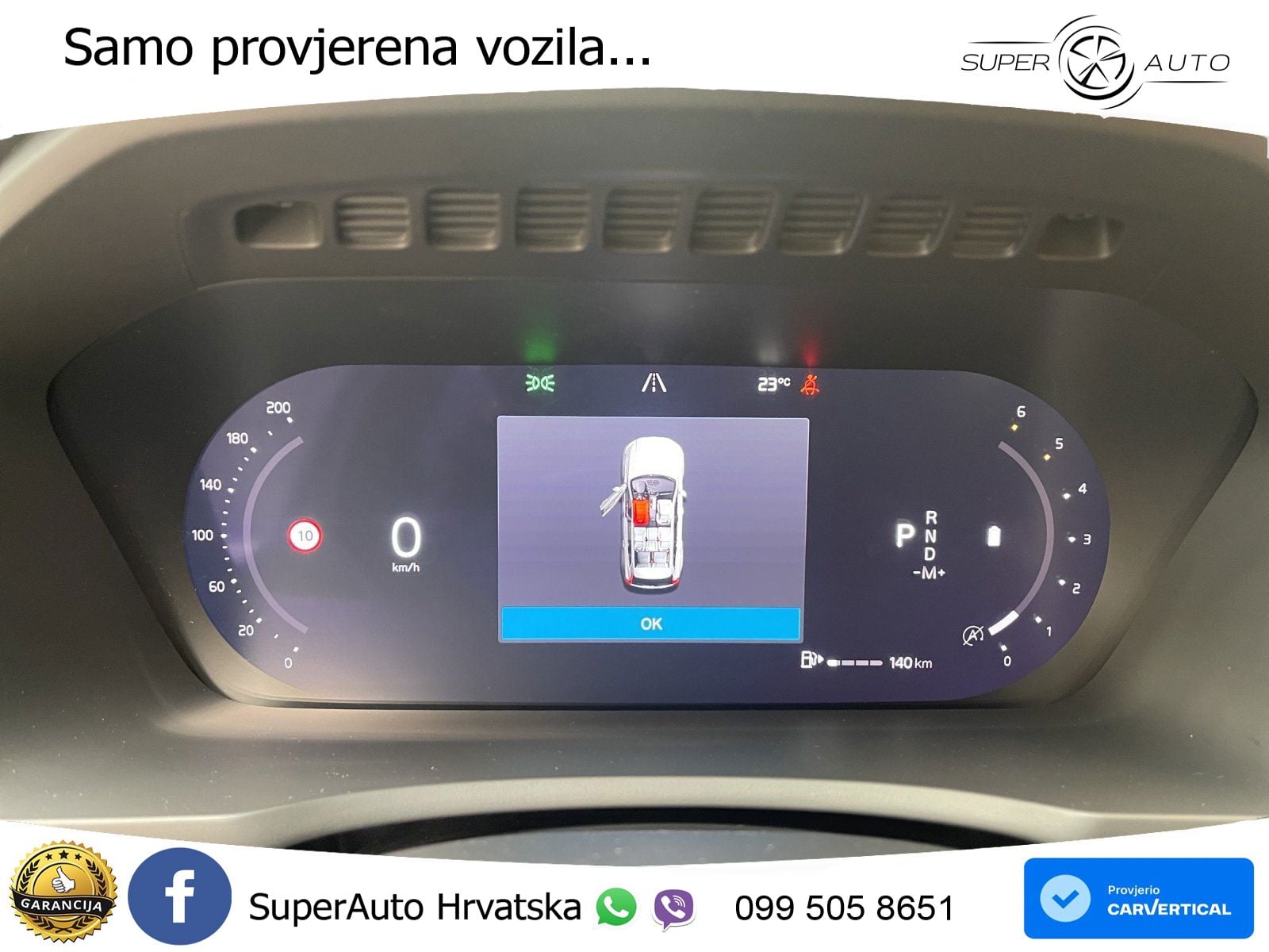 Volvo XC90 2.0 B5 Diesel AWD Automatic ZRAČNI+ACC+GR SJED+KAM+PANO