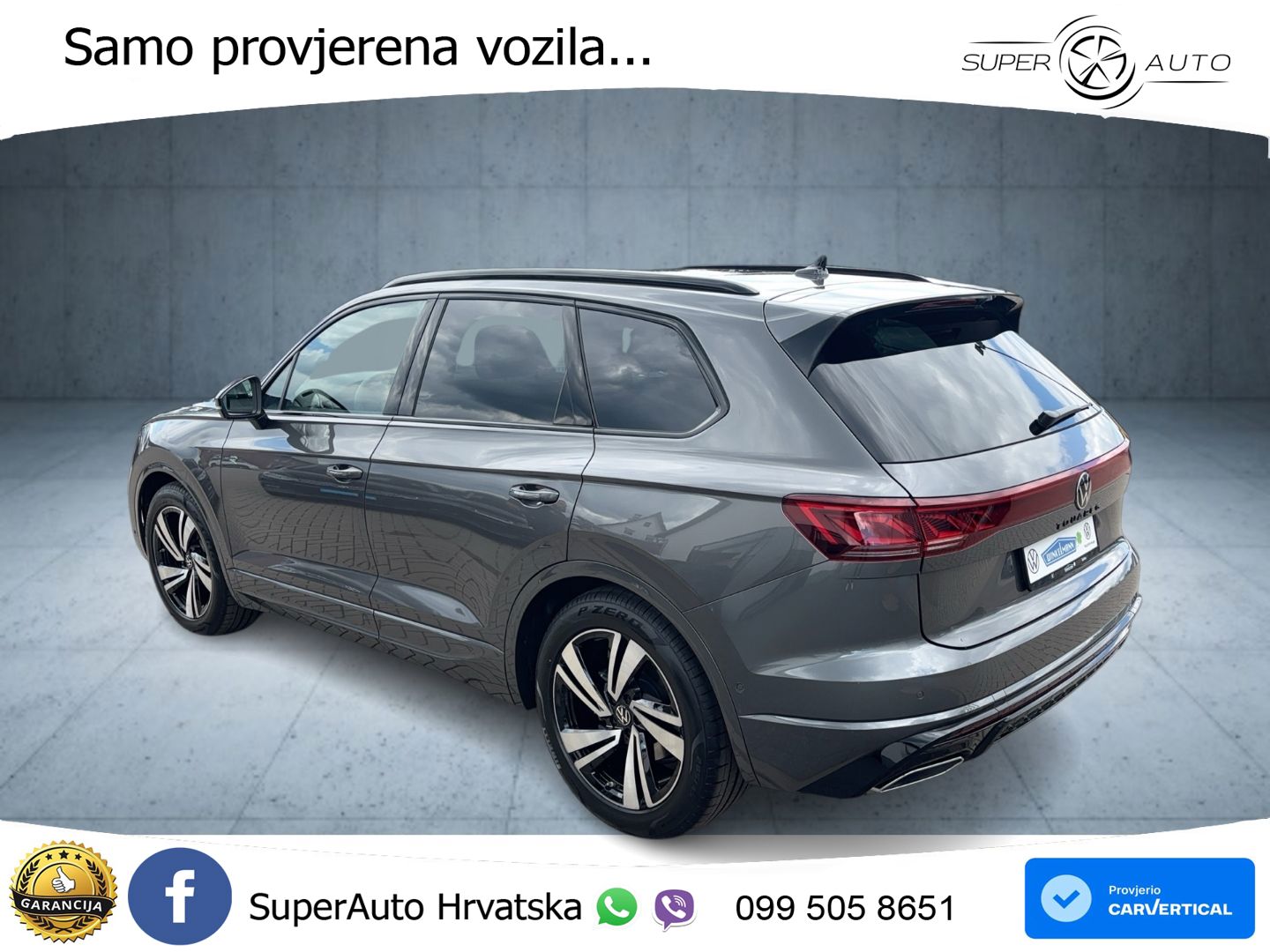 Volkswagen Touareg 3.0 V6 TDI (286 KS) 4MOTION Tiptronic ZRAČNI+ACC+GR SJED+KAM+PANO