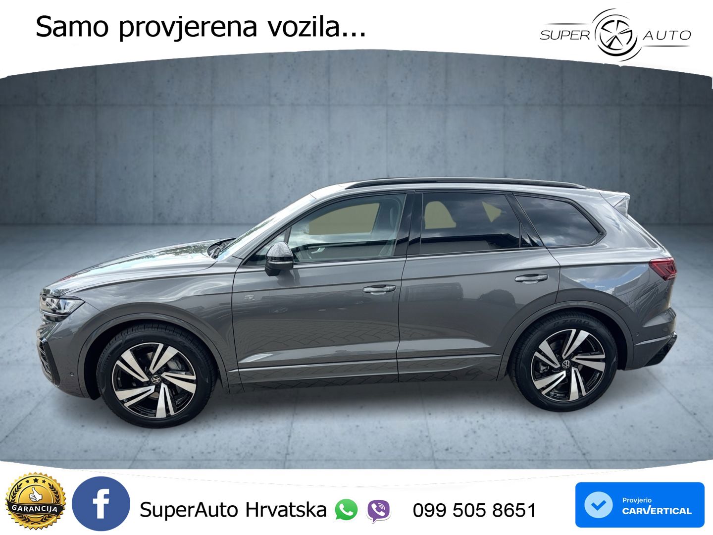 Volkswagen Touareg 3.0 V6 TDI (286 KS) 4MOTION Tiptronic ZRAČNI+ACC+GR SJED+KAM+PANO