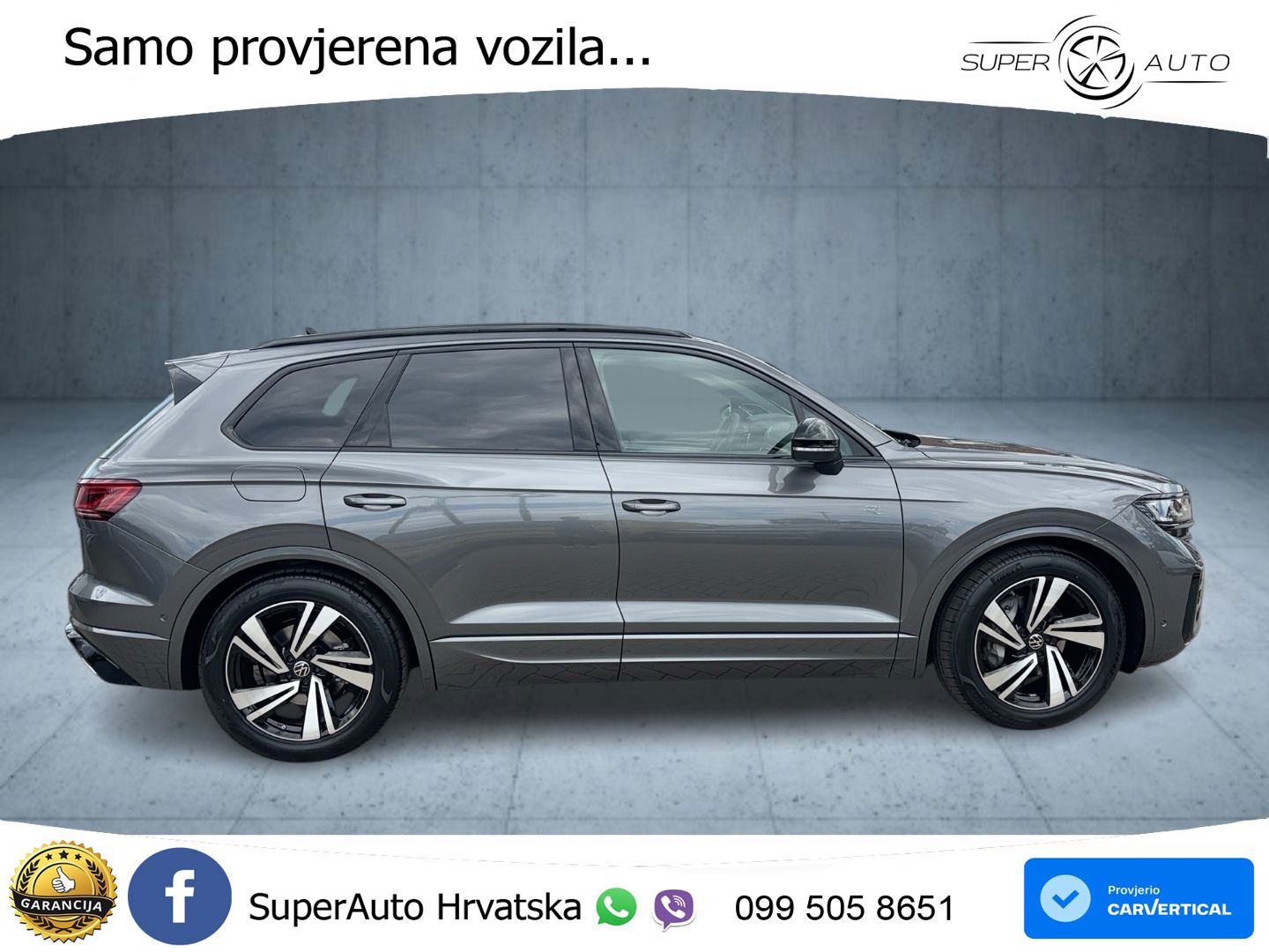 Volkswagen Touareg 3.0 V6 TDI (286 KS) 4MOTION Tiptronic ZRAČNI+ACC+GR SJED+KAM+PANO