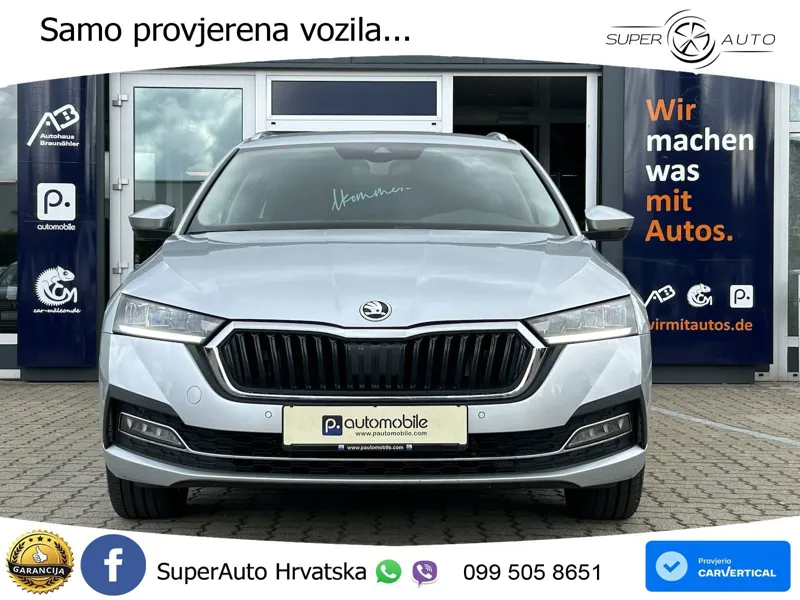 Škoda Octavia Combi 2.0 TDI (150 KS) DSG LED+GR SJED+ACC