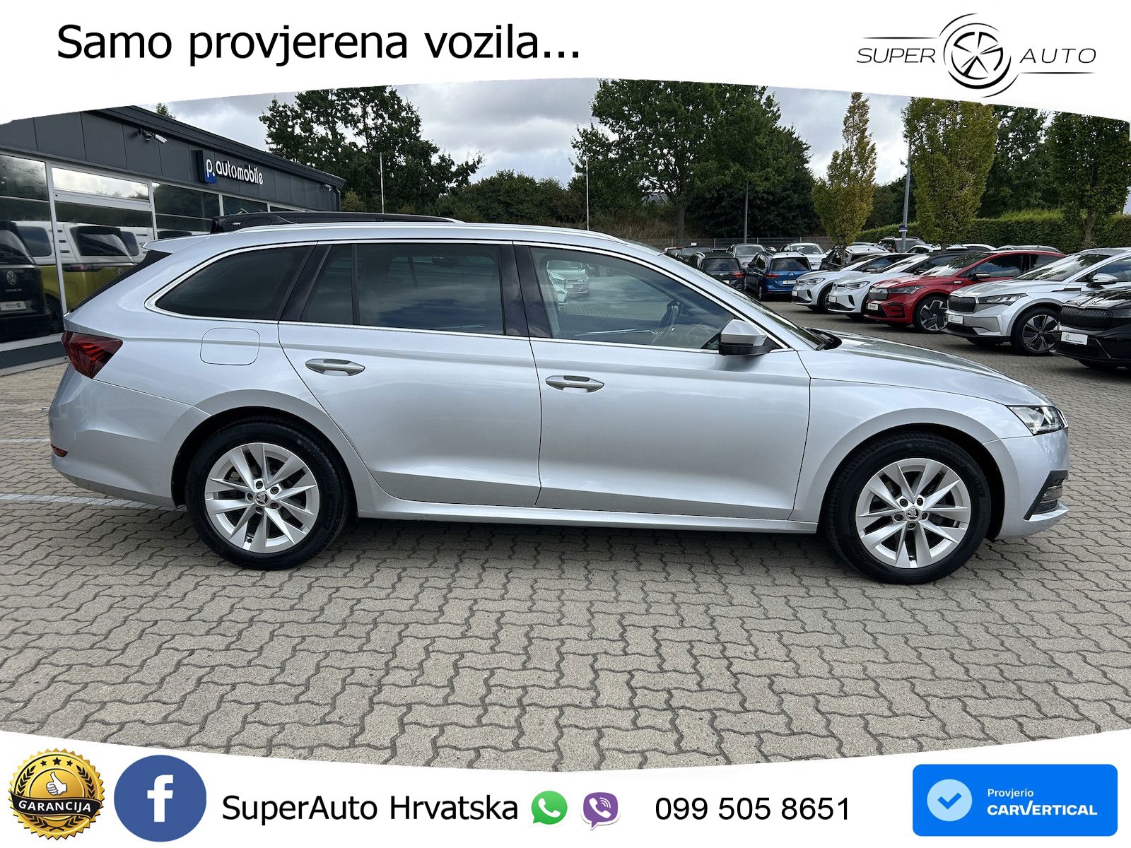 Škoda Octavia Combi 2.0 TDI (150 KS) DSG LED+GR SJED+ACC