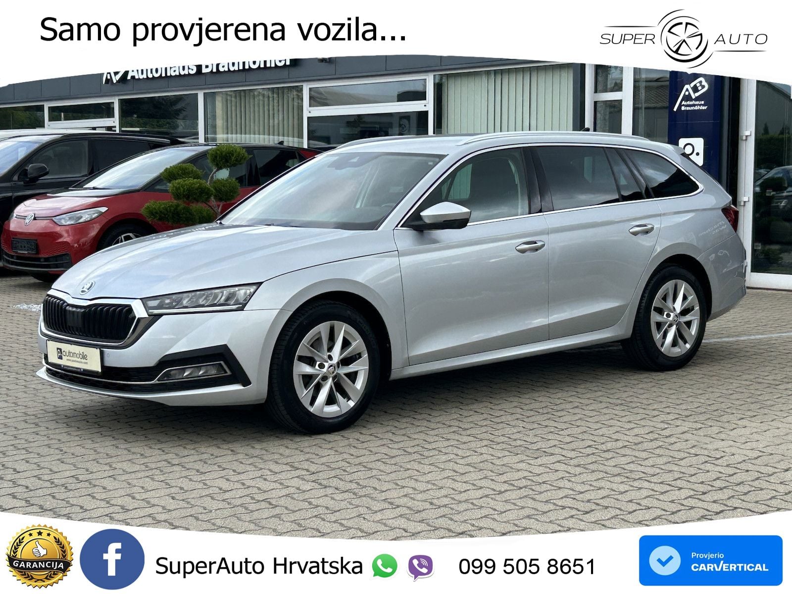 Škoda Octavia Combi 2.0 TDI (150 KS) DSG LED+GR SJED+ACC