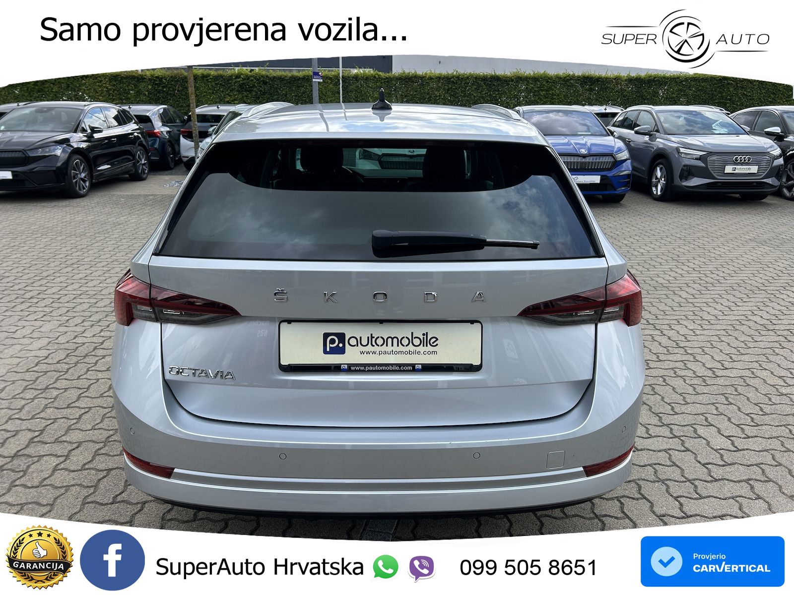 Škoda Octavia Combi 2.0 TDI (150 KS) DSG LED+GR SJED+ACC