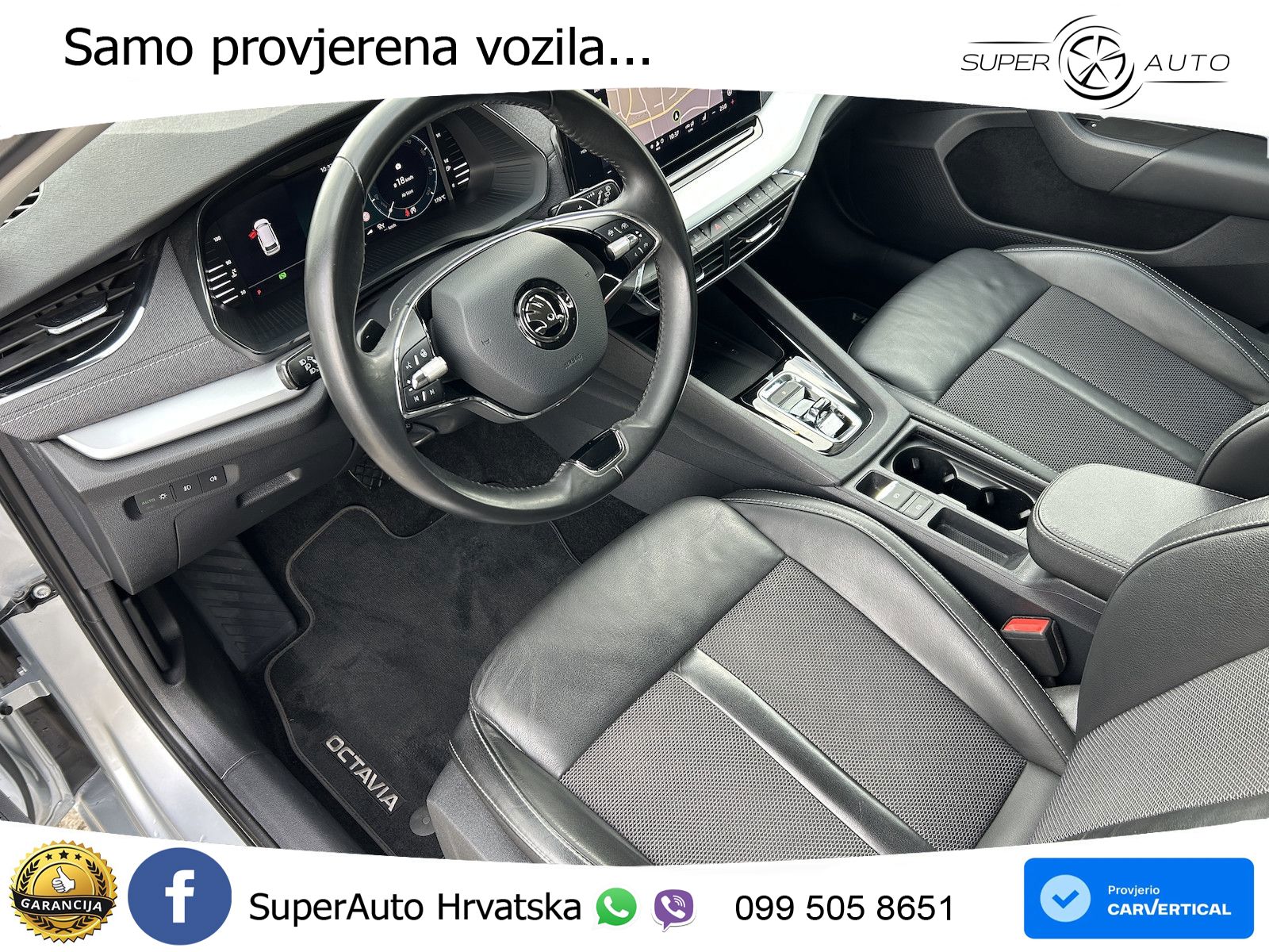 Škoda Octavia Combi 2.0 TDI (150 KS) DSG LED+GR SJED+ACC