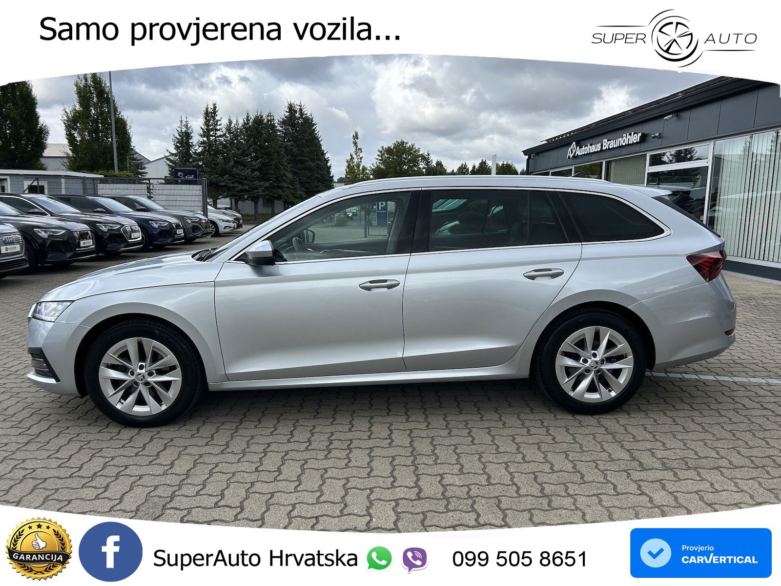 Škoda Octavia Combi 2.0 TDI (150 KS) DSG LED+GR SJED+ACC
