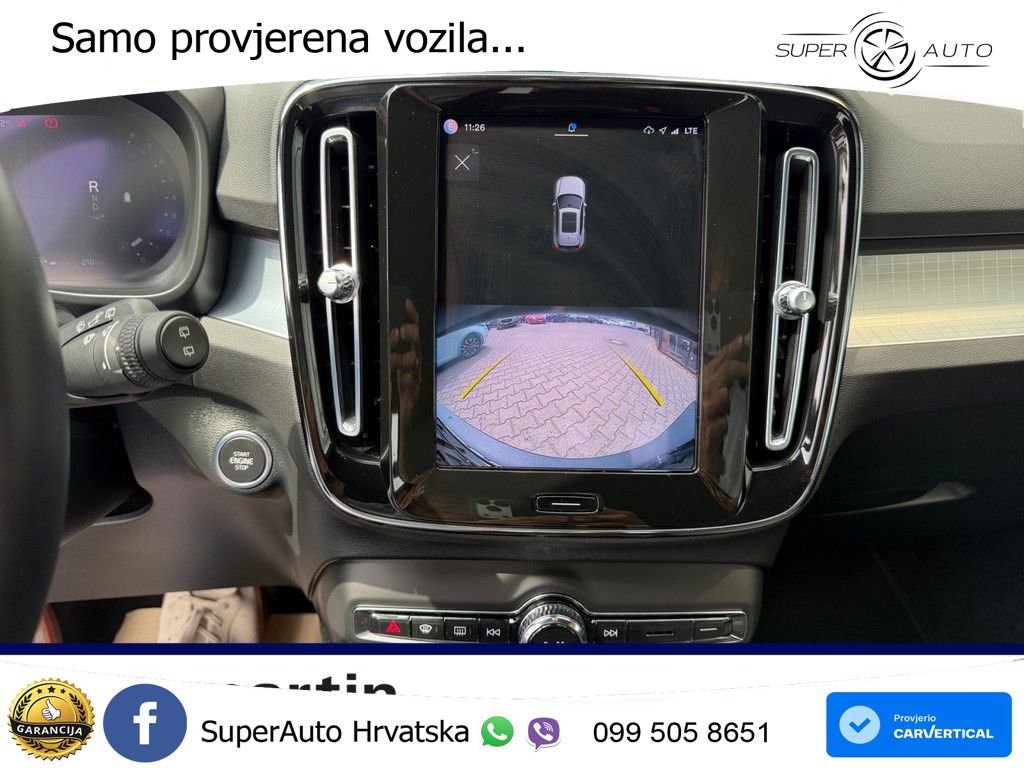 Volvo XC40 2.0 B3 163 KS Automatic LED+GR SJED+ACC