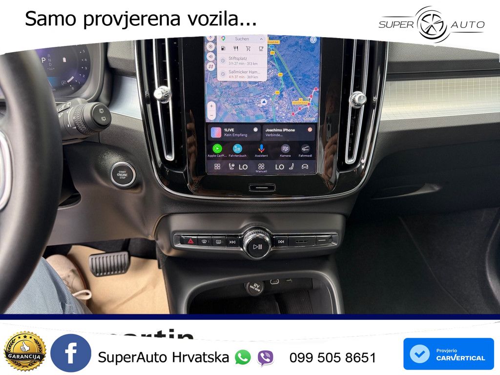 Volvo XC40 2.0 B3 163 KS Automatic LED+GR SJED+ACC