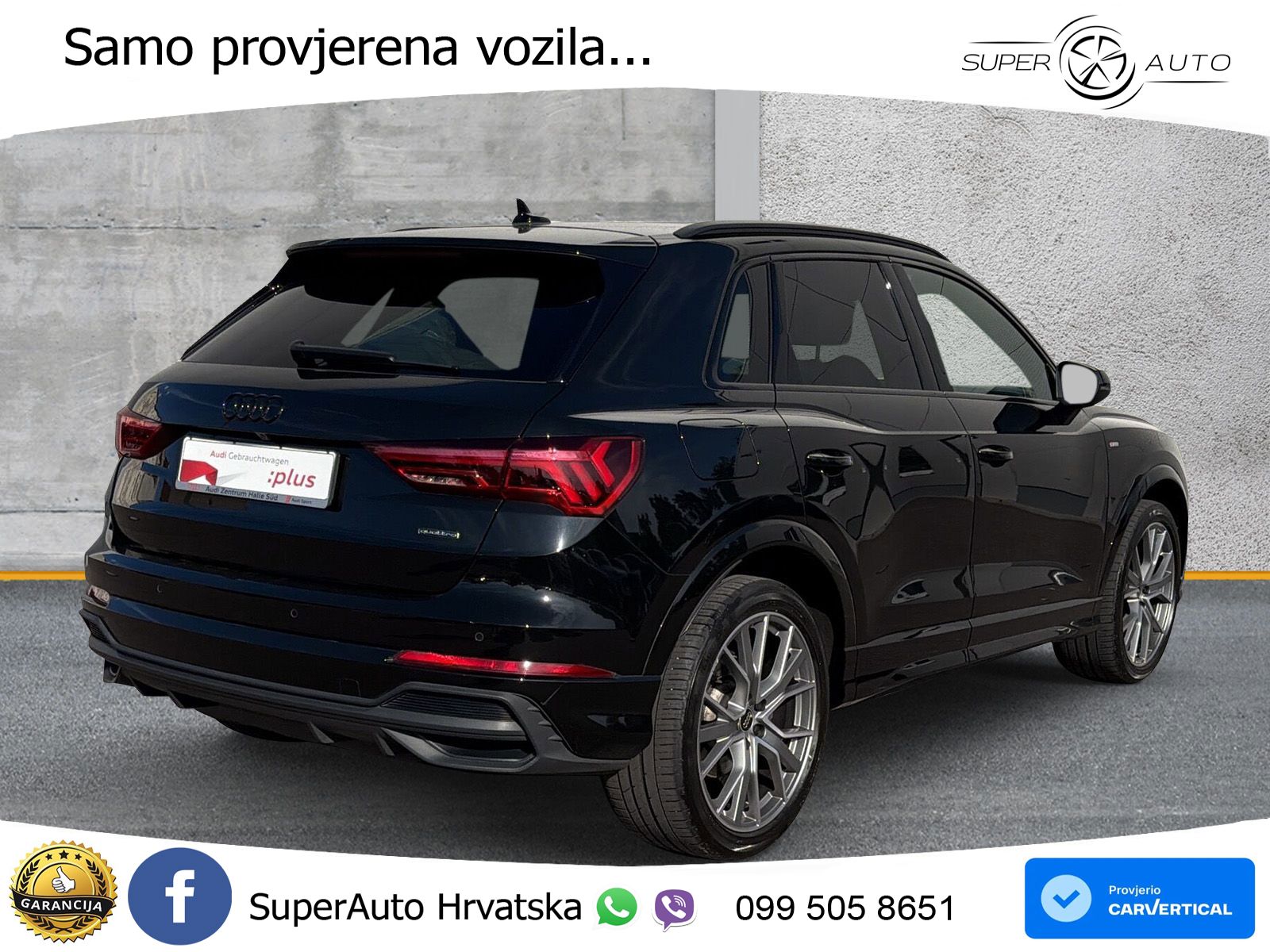Audi Q3 45 TFSI (245 KS) quattro S tronic 2x S line LED+GR SJED+ACC