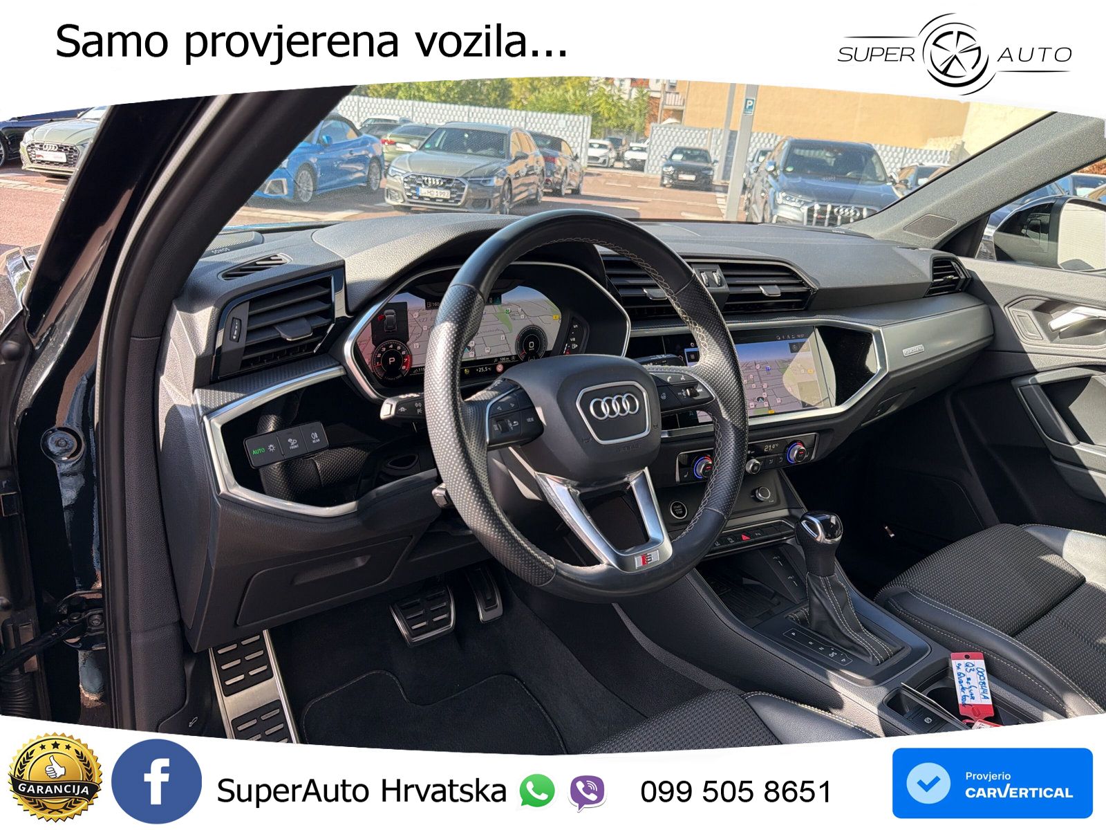 Audi Q3 45 TFSI (245 KS) quattro S tronic 2x S line LED+GR SJED+ACC