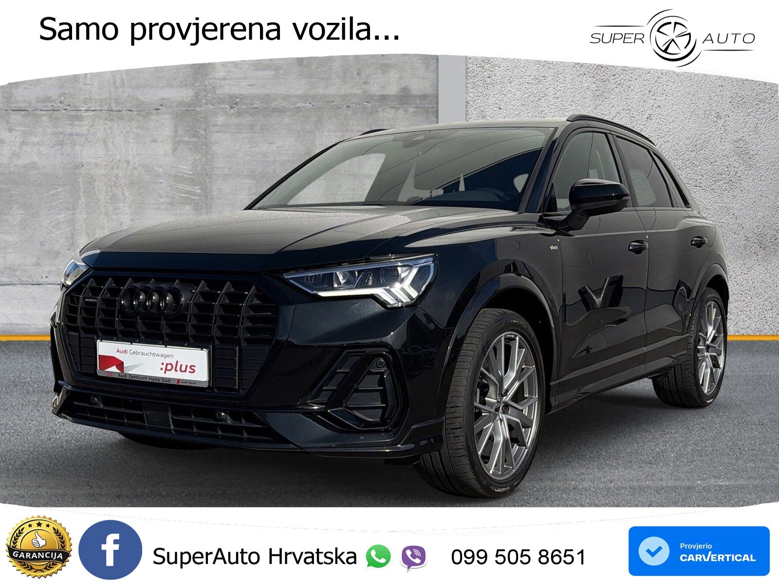 Audi Q3 45 TFSI (245 KS) quattro S tronic 2x S line LED+GR SJED+ACC