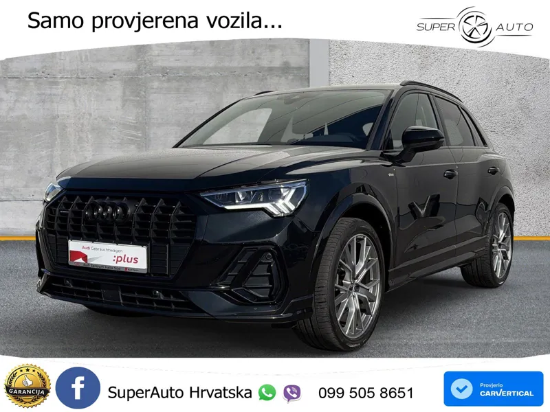 Audi Q3 45 TFSI (245 KS) quattro S tronic 2x S line LED+GR SJED+ACC