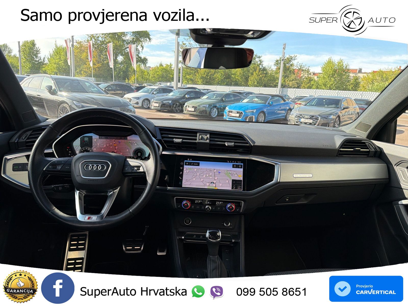Audi Q3 45 TFSI (245 KS) quattro S tronic 2x S line LED+GR SJED+ACC