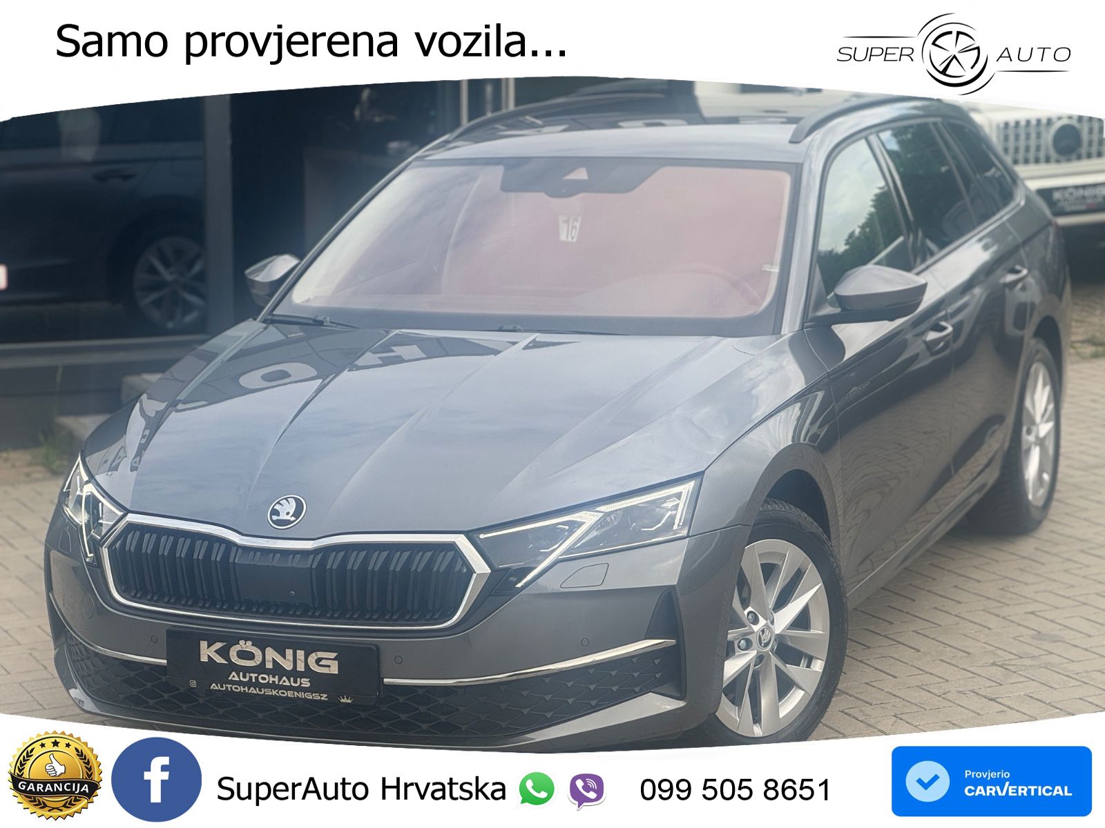 Škoda Octavia Combi 2.0 TDI (150 KS) DSG Selection LED+GR SJED+ACC