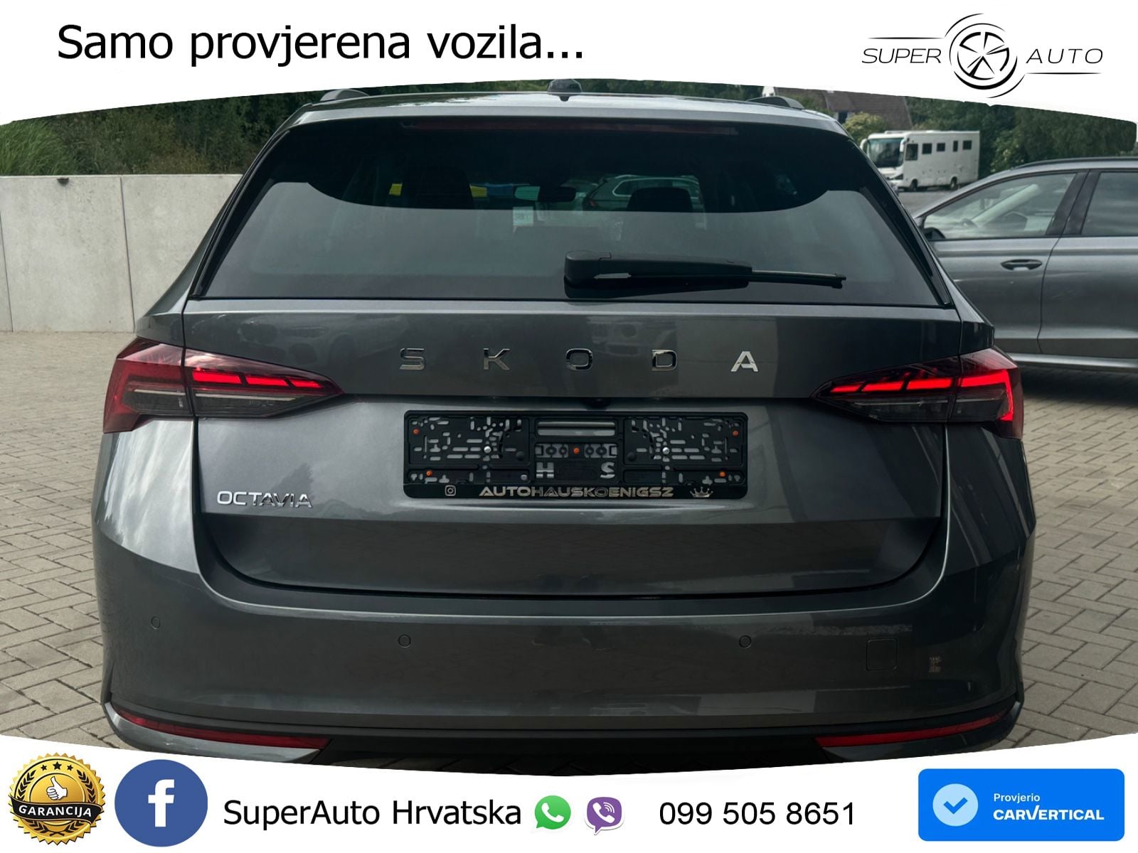 Škoda Octavia Combi 2.0 TDI (150 KS) DSG Selection LED+GR SJED+ACC