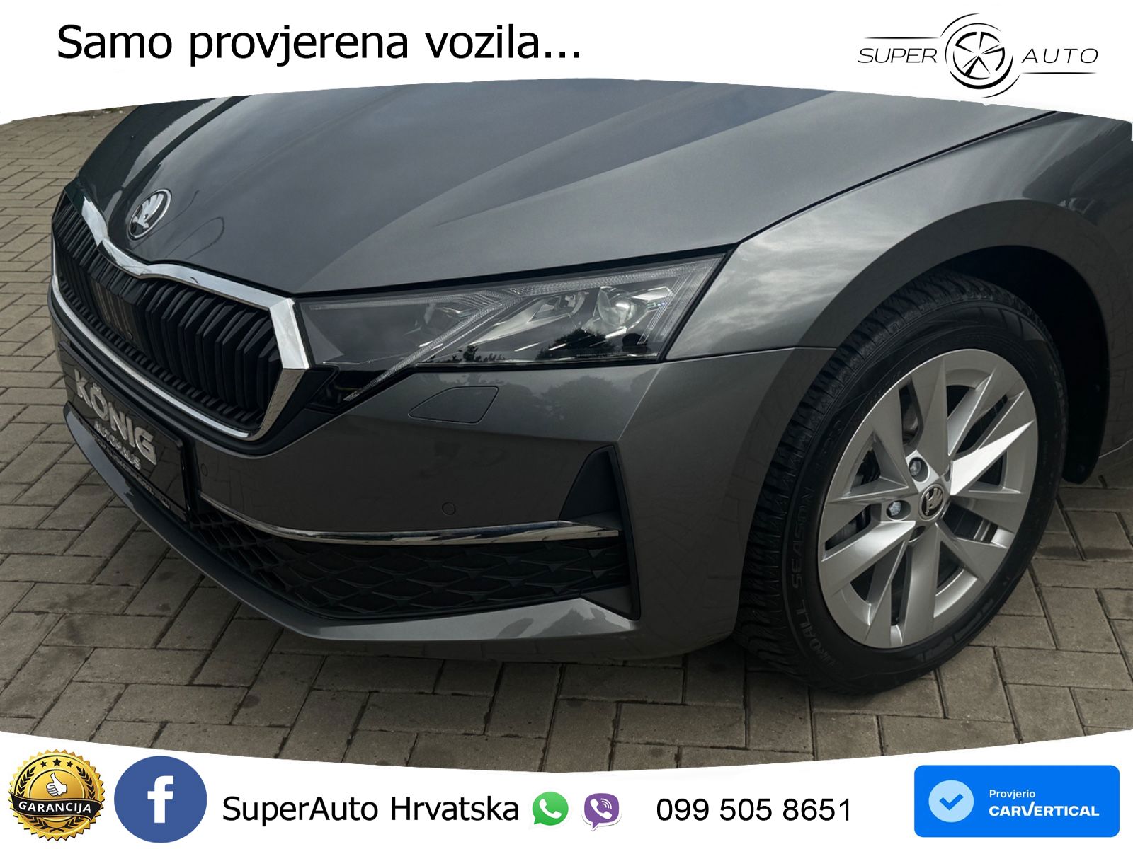 Škoda Octavia Combi 2.0 TDI (150 KS) DSG Selection LED+GR SJED+ACC
