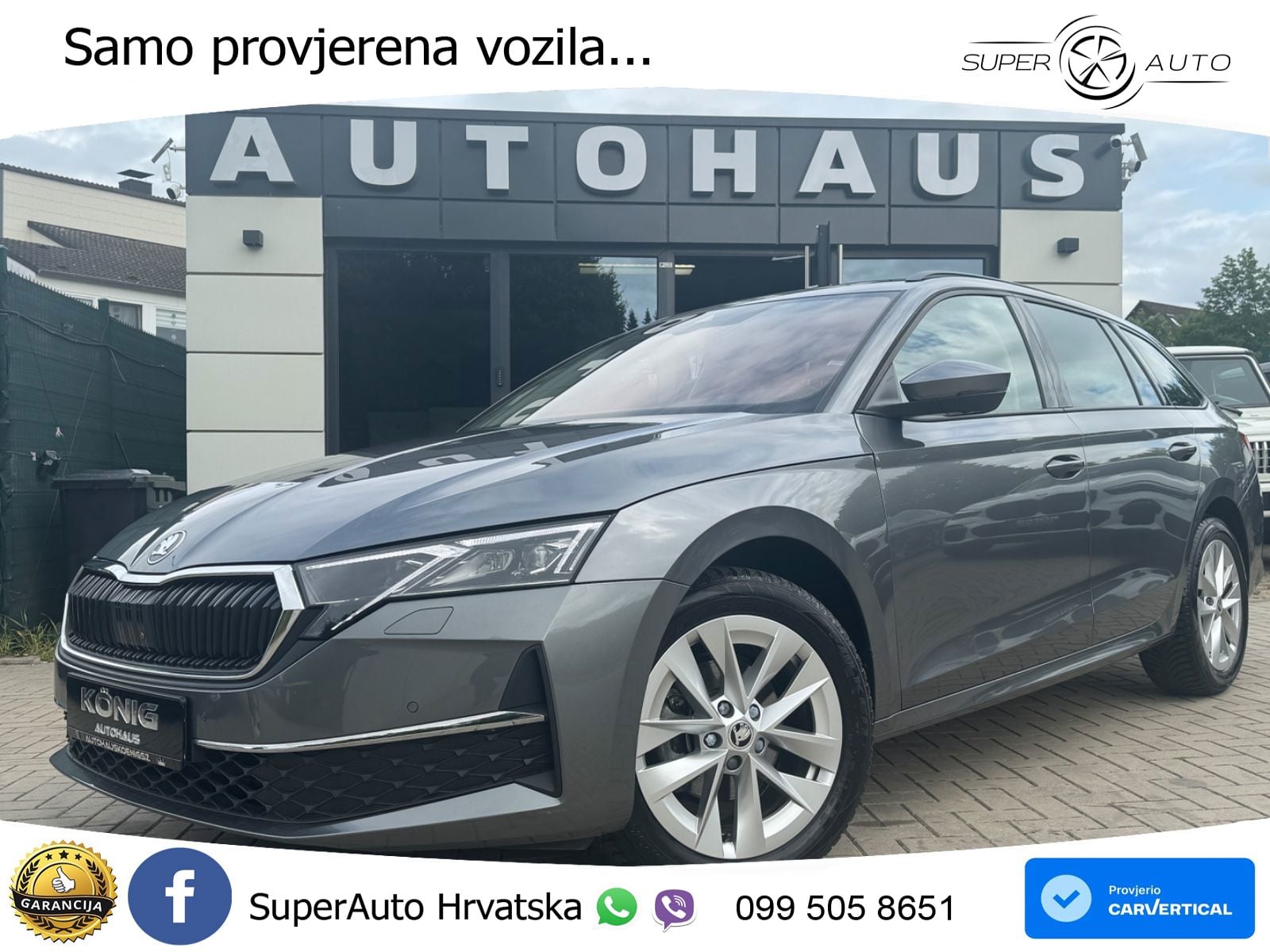 Škoda Octavia Combi 2.0 TDI (150 KS) DSG Selection LED+GR SJED+ACC