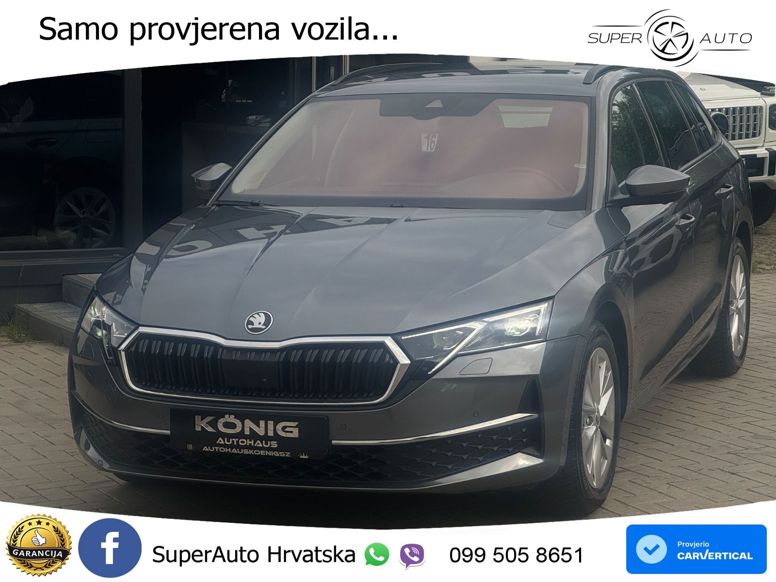 Škoda Octavia Combi 2.0 TDI (150 KS) DSG Selection LED+GR SJED+ACC