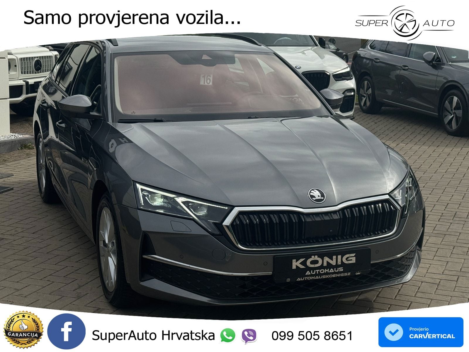 Škoda Octavia Combi 2.0 TDI (150 KS) DSG Selection LED+GR SJED+ACC