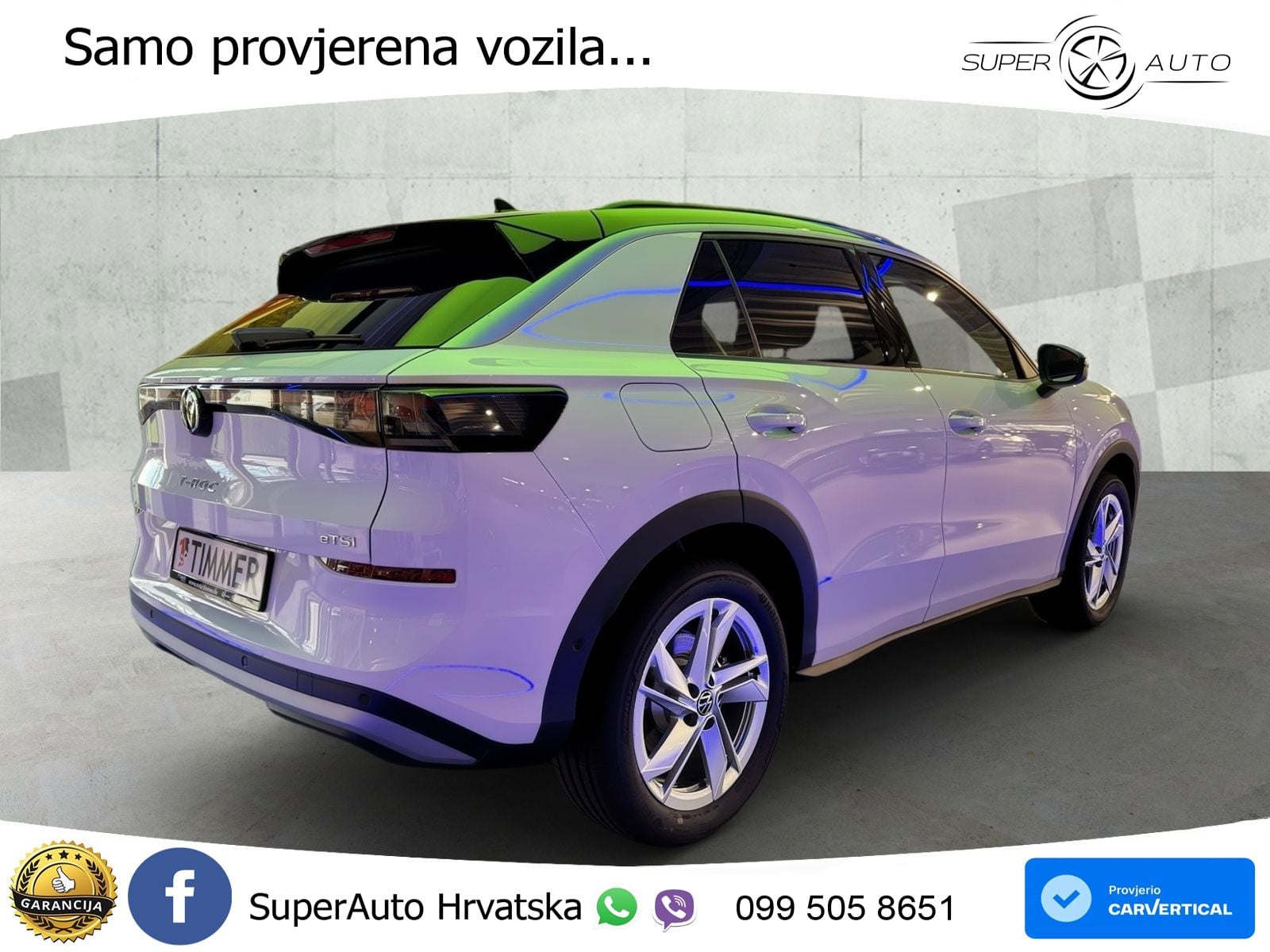 Volkswagen T-Roc II 1.5 eTSI (150 KS)  DSG LED+GR SJED+ACC
