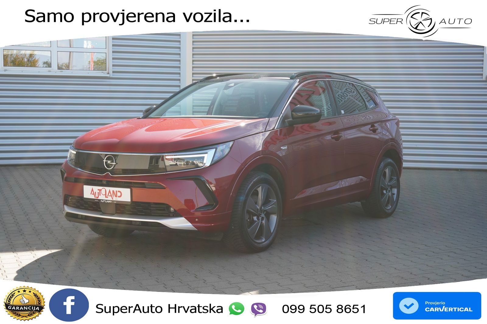 Opel Grandland 1.2i Turbo (130 KS) Automatic Elegance LED+ACC