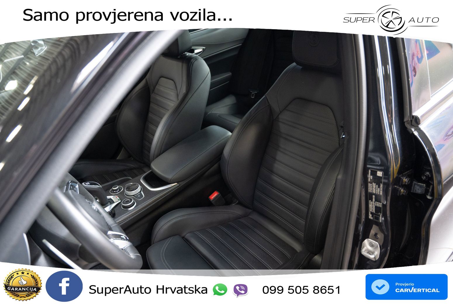 Alfa Romeo Giulia Quadrifoglio 2.9 V6 Bi-Turbo (520 KS) Automatic LED+GR SJED+ACC