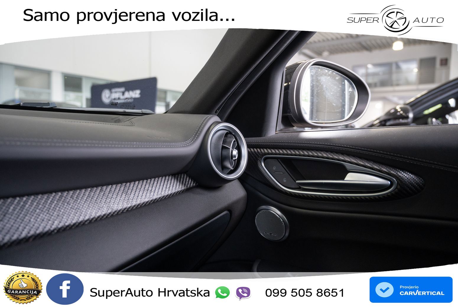 Alfa Romeo Giulia Quadrifoglio 2.9 V6 Bi-Turbo (520 KS) Automatic LED+GR SJED+ACC