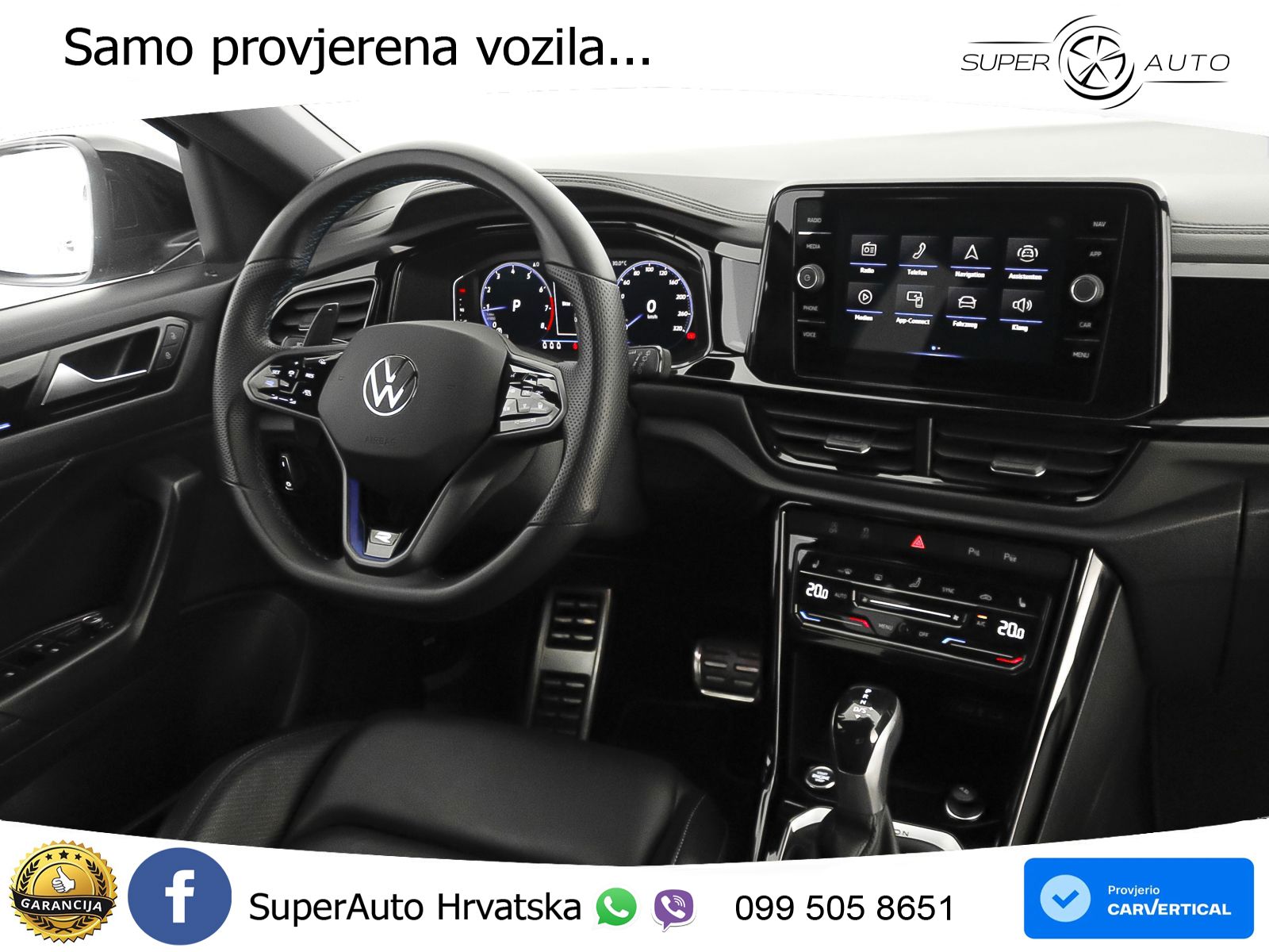 Volkswagen T-Roc I R 2.0 TSI (300 KS) OPF 4M DSG LED+GR SJED+ACC