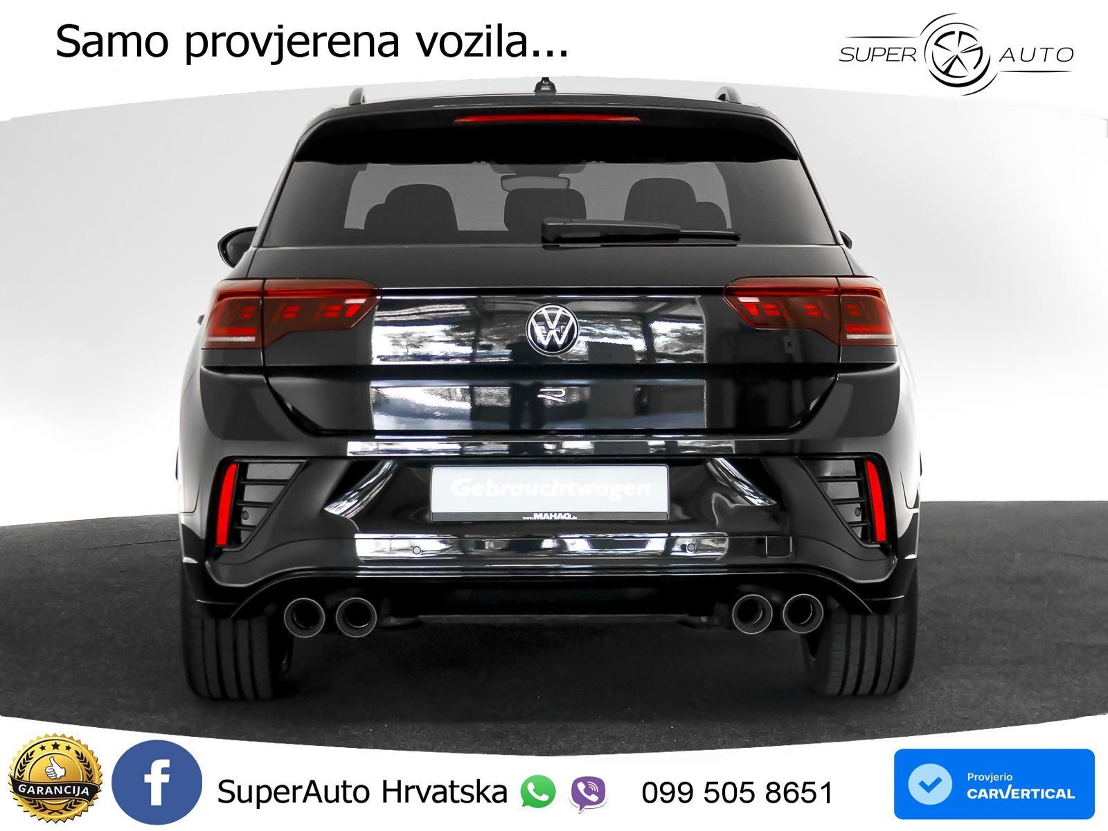 Volkswagen T-Roc I R 2.0 TSI (300 KS) OPF 4M DSG LED+GR SJED+ACC