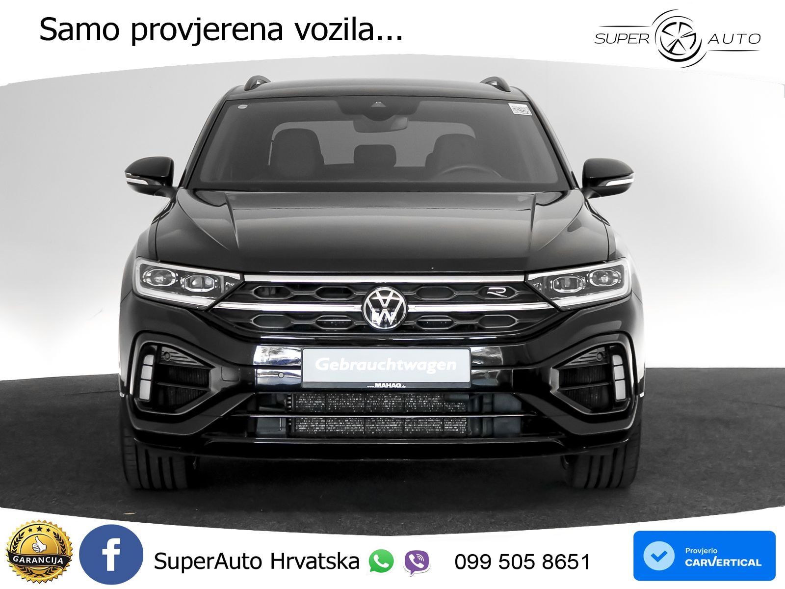 Volkswagen T-Roc I R 2.0 TSI (300 KS) OPF 4M DSG LED+GR SJED+ACC