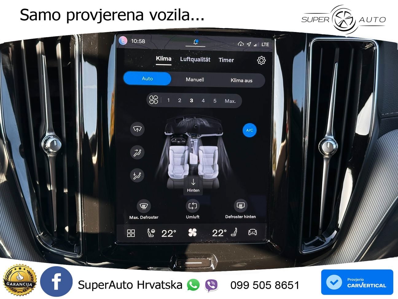 Volvo XC60 B4 Diesel AWD Geartronic ACC+HEAD+4xGR SJED+360+PANO