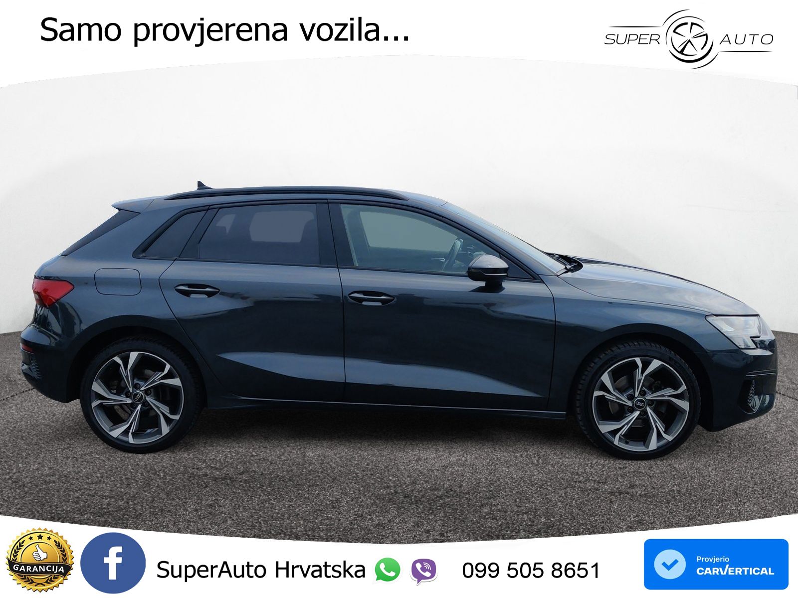 Audi A3 35 TDI (150 KS) S tronic LED+GR SJED+ACC