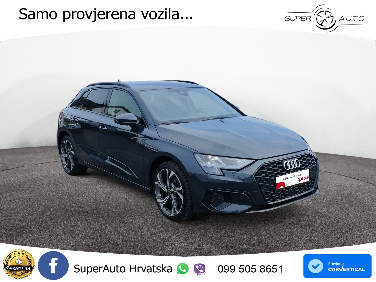 Audi A3 35 TDI (150 KS) S tronic LED+GR SJED+ACC