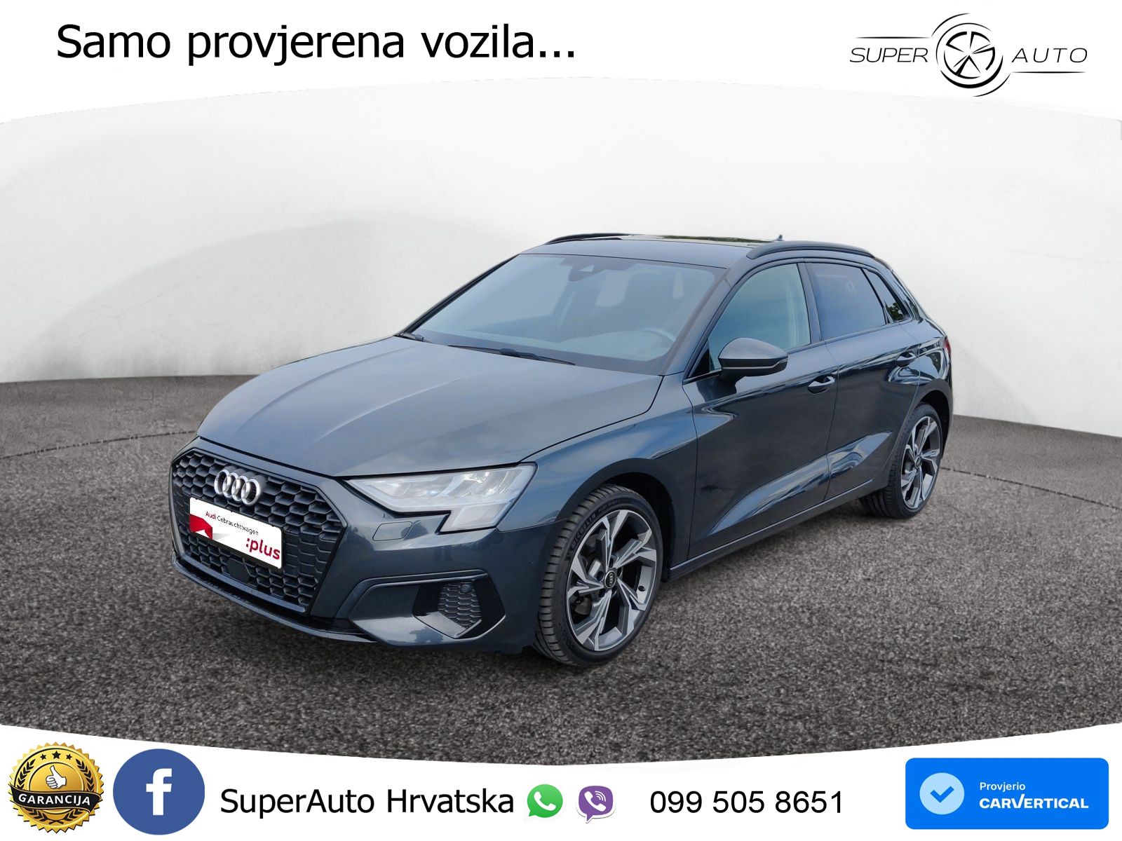 Audi A3 35 TDI (150 KS) S tronic LED+GR SJED+ACC