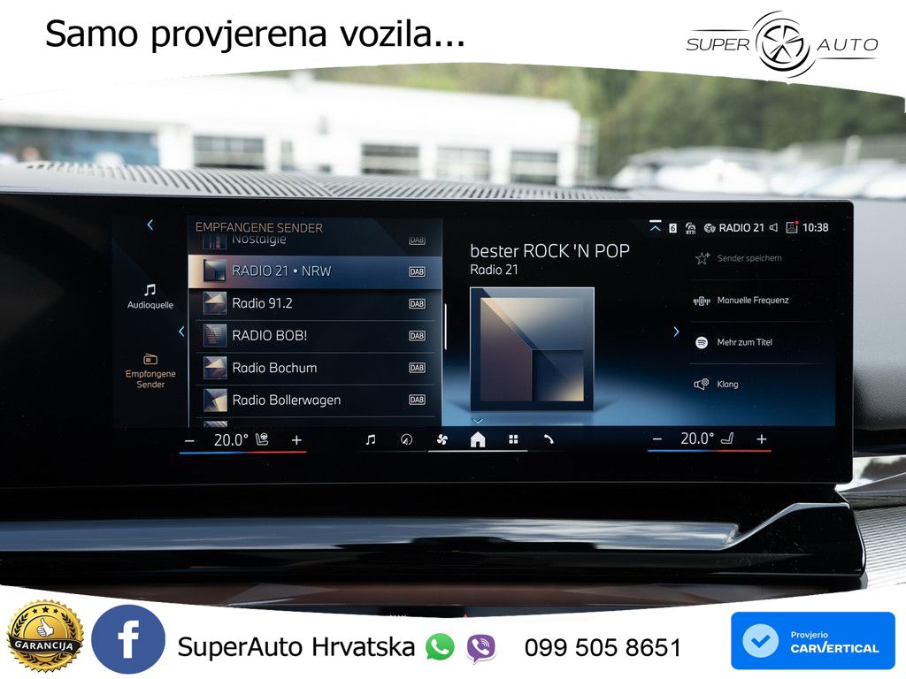 BMW 520i Touring (208 KS) Steptronic M Sport ACC+HEAD+GR SJED+360+PANO