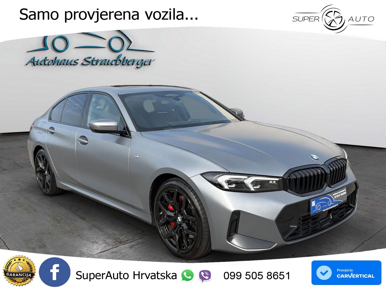BMW 320d (190 KS) xDrive Steptronic M Sport LED+GR SJED+ACC