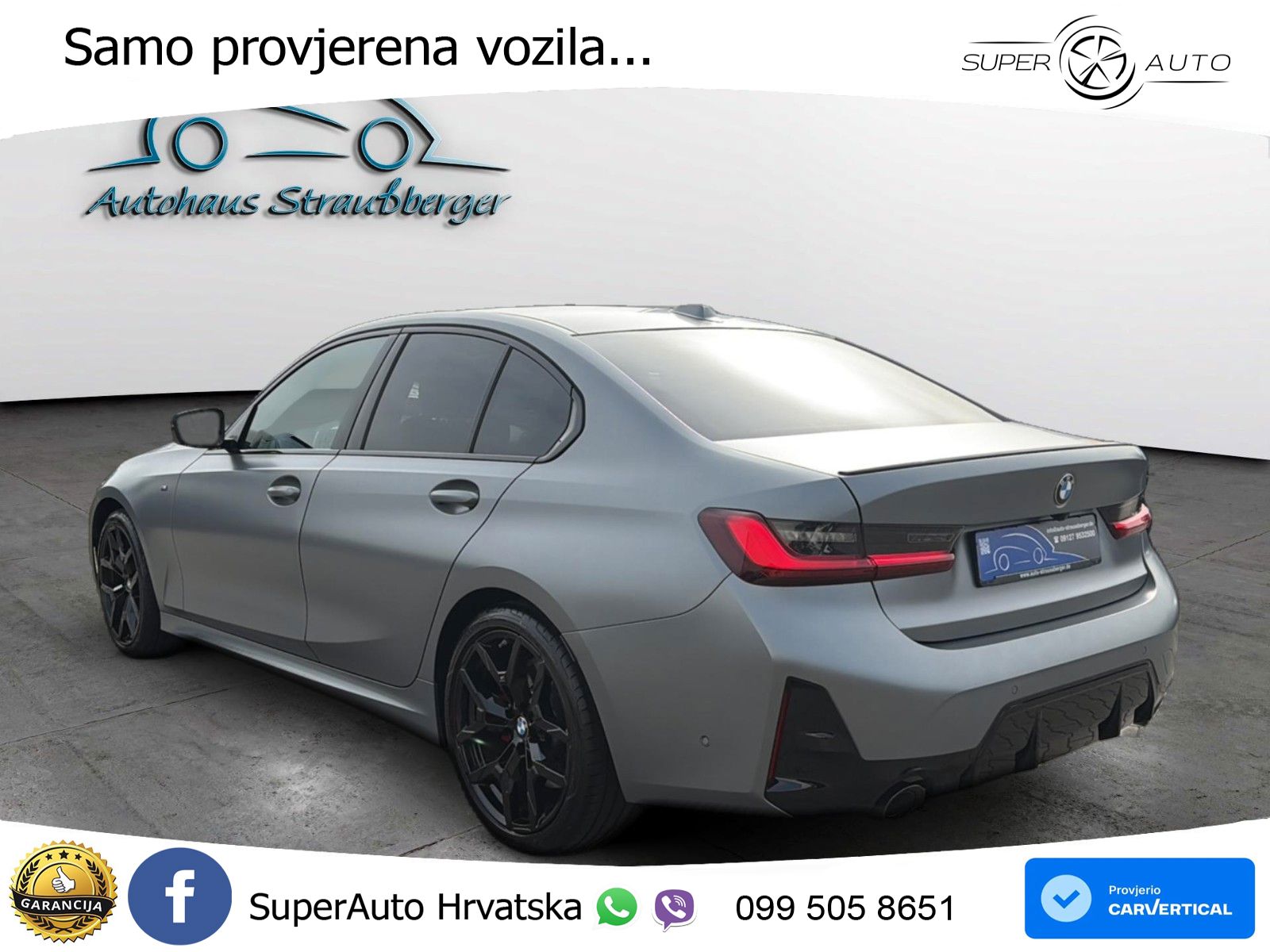BMW 320d (190 KS) xDrive Steptronic M Sport LED+GR SJED+ACC