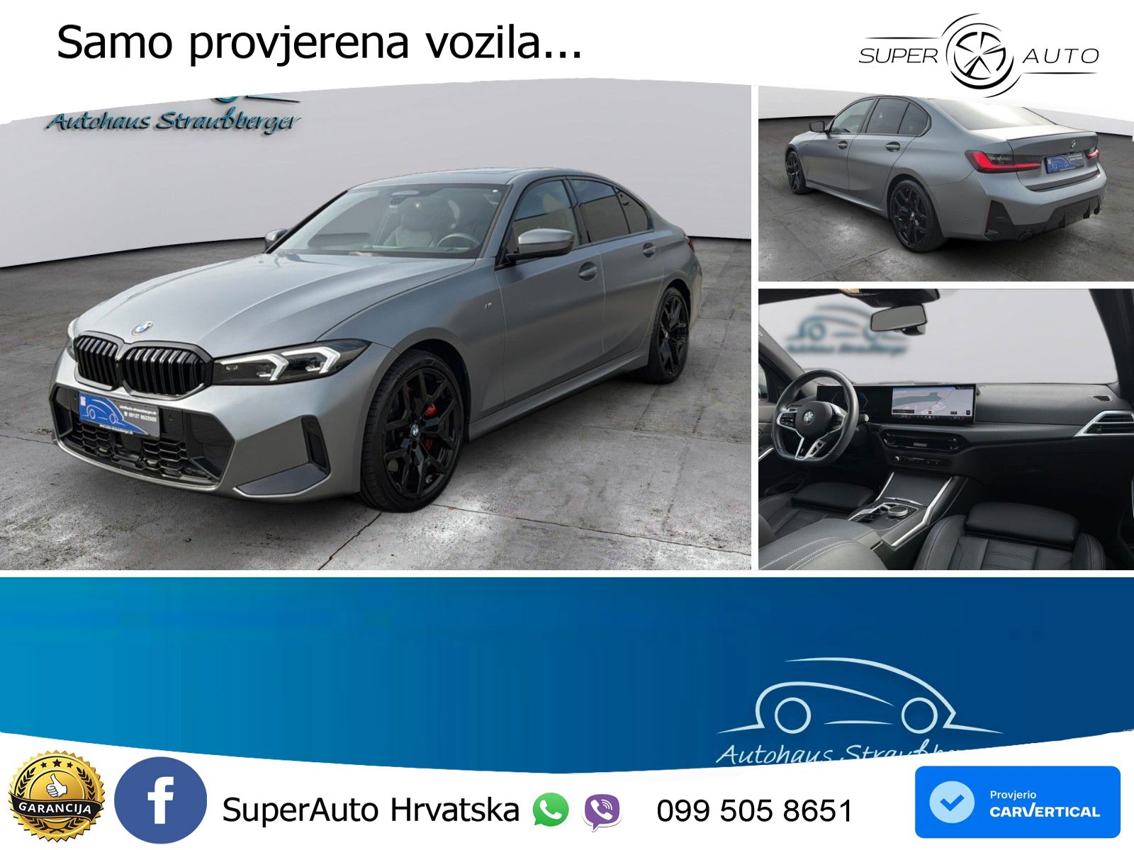 BMW 320d (190 KS) xDrive Steptronic M Sport LED+GR SJED+ACC