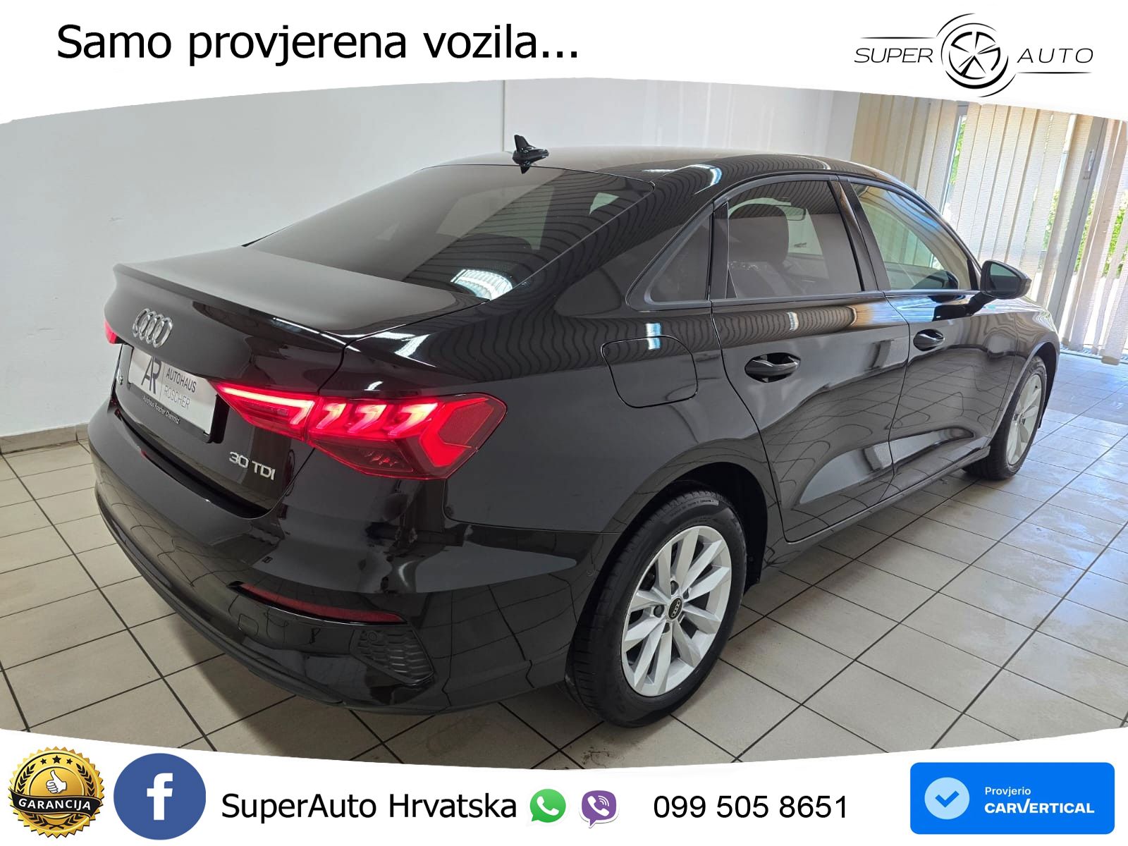 Audi A3 Limuzina 35 TDI (150 KS) S tronic