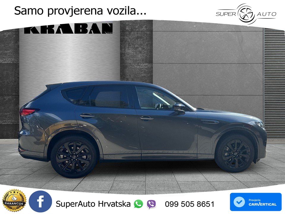 Mazda CX-60 3.3 e-Skyactiv D (254 KS) AWD Automatic LED+GR SJED+ACC