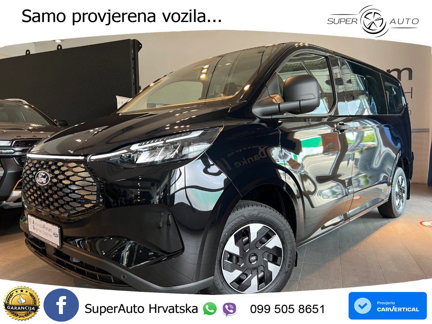 Ford Transit Custom Kombi BEV 340L1H1 Trend *AHK*RFK* 218 KS