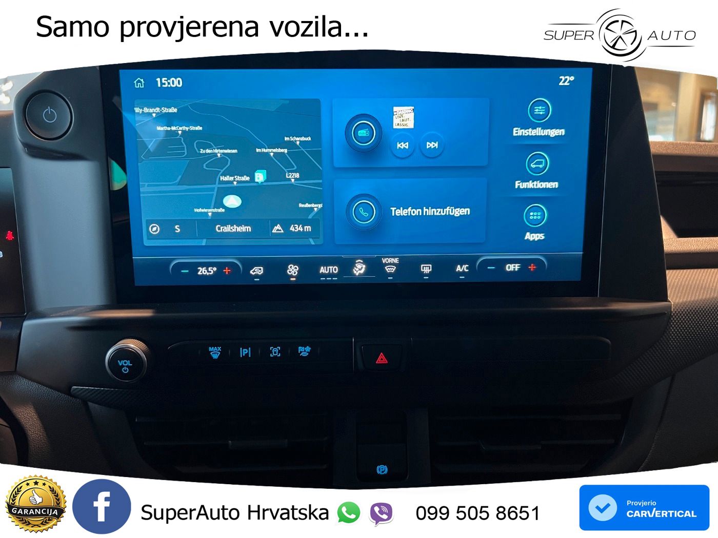 Ford Transit Custom Kombi BEV 340L1H1 Trend *AHK*RFK* 218 KS