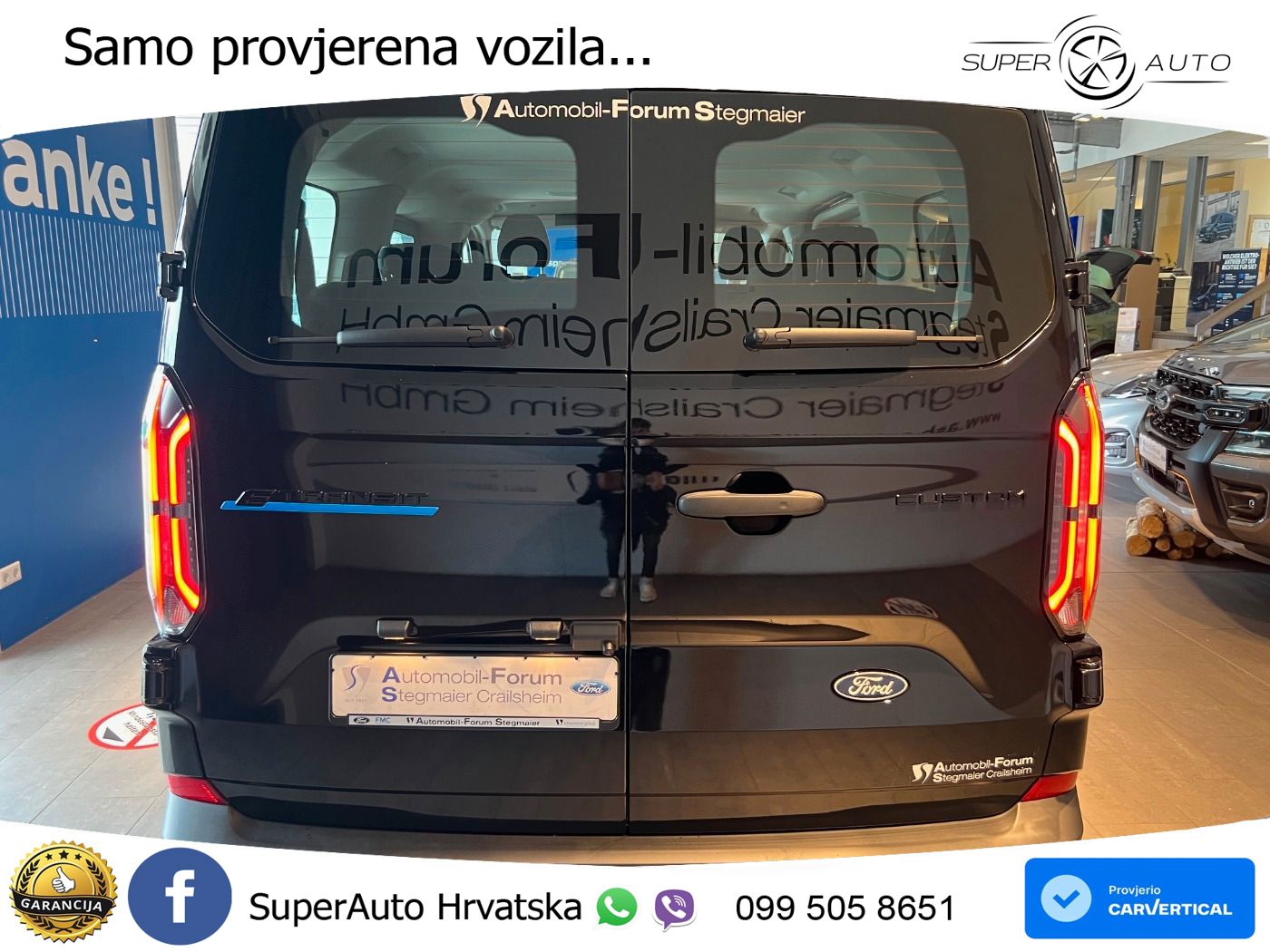 Ford Transit Custom Kombi BEV 340L1H1 Trend *AHK*RFK* 218 KS